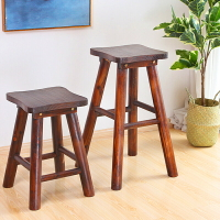 實木吧臺椅創意原木酒吧椅休閑吧椅吧凳高腳椅子復古時尚高腳凳子