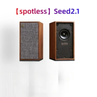 New 1 pair of [spotless] Seed2.1 HIFI 2-inch full frequency desktop fever manual bookshelf speakers