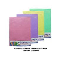 KIKY Stopmap / Map Plastik L (Folio) Isi 10 Lembar