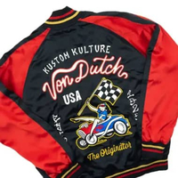 Von Dutch Sukajan Jacket 1608 Black L