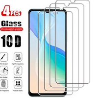 4Pcs Tempered Glass FOR Vivo Y76 5G 6.58" VivoY76 Y76s Y74S VivoY76s Y 76 V2124 Screen Protector Protective Glass Film 9H