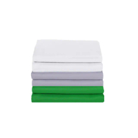 【調攝盤】灰、綠、白色任選專業背景布 60-100CM攝影棚專用不反光桌布-白色(桌面通用拍照道具 掛布 裝飾布)
