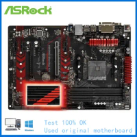 For ASRock AB350 Gaming K4 Computer USB3.0 M.2 Nvme SSD Motherboard AM4 DDR4 B350 Desktop Mainboard Used