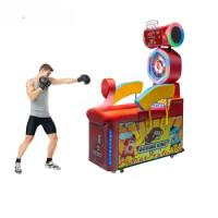 Adult Coin-operated Arcade Game Console Boxing Game Console Electronic Arcade Smart Music Boxing Machine