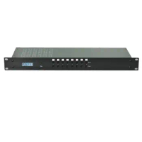 8 Channel Analogue Modulator Av To Rf Hotel Cable Front End System Equipment Av Audio And Video To Analogue