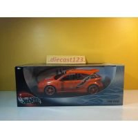 Hot Wheels FORD FOCUS Orange Hotwheels 100% HW Skala 1:18 LANGKA