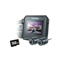 【寶麗萊】鉑尼斯 ME206WG LITE 夜視前後雙鏡頭 機車行車記錄器-內附32G卡(行車紀錄器)