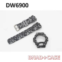 Wrist Bracelet Watch Band DW6900/DW6900BB/DW6600/DW3230/DW6930/DW1289 Strap Frame bezel DW-6900/DW-6600 Case Protective Cover