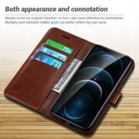 Luxury Leather Magnetic Bracket Flip Phone Case For Apple iPhone 13 Pro Max Mini Protection Cellphone Cover For Apple13 iPhone13