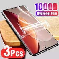 3PCS For Vivo S16 S15 S16e S15e S12 S10 Pro S7e S10e Y73s HD Hydrogel Film Screen Protector For Vivo S16 Pro S16e Not glass