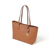 Tas MICHAEL KORS SHEILA GHW CAMEL LEATHER TOTE BAG 100% ORIGINAL