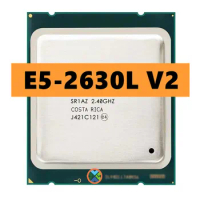 Xeon Processor E5 2630L V2 CPU 2.4GHZ 60W LGA2011 Six Core Server processor e5-2630L V2 E5-2630LV2 Free Shipping