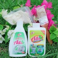 Bộ đôi 2 sản phẩm: Bột Tẩy Lồng Máy Giặt Ailla 300Gr + Tẩy Mốc Gioăng Cao Su Ailla 100Gr (Tặng chổi+