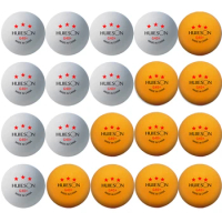 Huieson 20pcs Table Tennis Balls 3 Star 40+ ABS New Material Plastic Ping Pong Balls Professional Table Tennis Training Balls
