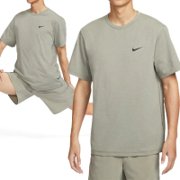 【NIKE 耐吉】UV Hyverse SS 男款 綠色 運動 休閒 訓練 上衣 圓領 短袖 DV9840-320