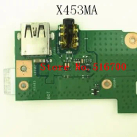 Spare for parts or repair For ASUS X453MA USB Board Cable X453MA_IO Audio Board 60NB04W0-IO1020 -200