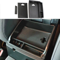For Toyota Hilux and Toyota Fortuner 2015-2020 Accessories Car Central Armrest Storage Box Auto Container Glove Organizer Case