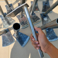 Cangkul Kecil Rumput / Berkebun BAJA PER untuk kebun bersih rumput dan selokan