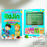 Buku Anak Muslim Rajin Membaca Seri 1 Full Color_Pustaka Sandro Jaya