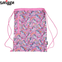 Australia smiggle original children's drawstring bags girls tutoring leisure bags women backpack school kids messenger bag