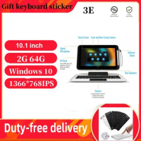 10.1 Inch 3E Windows 10 Tablet PC Keyboard Docking With 8400MAH Battery 2GB+64GB Quad-Core 1366*768 IPS Dust/Water-Resistant