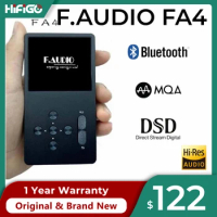 F.Audio FA4 Touch Screen Bluetooth MP3 Music Player HIFI DSD Lossless USB DAC Decoding Dual ES9038Q2M Balanced Output for Sony