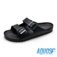 【G.P】AQUOS雙硬度柏肯防水拖鞋A5115-黑色(SIZE:36-44 共七色)