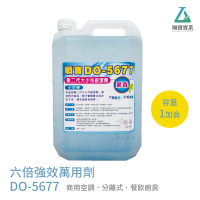 【順寶】萬用清潔劑 除油 去污劑 歐盟有機環保認證 鋁潔劑 DO-5677 一加侖(不傷藍波不咬磁磚)