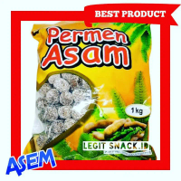 Permen Asem Jawa Bulat Asam 1 Kg Candy Manis