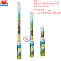 Juwel original genuine cylinder outside high-definition water grass rock background sticker can be used on both sides
