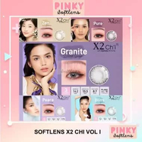 GLAM - X2 Chi Vol. 1 - Softlens - Phosphorylcholine Silicone Vol.1 GRANITE