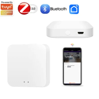 Tuya Zigbee Smart Gateway Hub Multi-model Smart Home Bridge WiFi Bluetooth ZigBee APP Wireless Remote Control Alexa Google USB