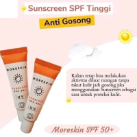 sunblok sfp 50 +uv protection pelindung kulit anti matahari wajah bebas flek hitam cream moreskin su