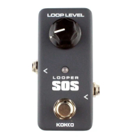 KOKKO FLP2 Portable Guitar Effect Pedal Looper Effects 5 Minutes Looping Time Loop Station, Exclude Power Adapter
