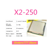 New imported original X2-250 250 CPU 2 cores 2 threads 3.0GHz 65W 45nm DDR3 R4 quality assurance AM3