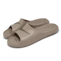 【NIKE 耐吉】涼拖鞋 Victori One Shower Slide 男鞋 女鞋 卡其 黑 一體式 排水 防滑(CZ5478-200)