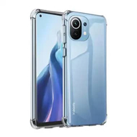 Soft Case Xiaomi Mi 11, 11 Lite Silikon Bening Transparant Airbag Anti Crack Mi 11 Lite