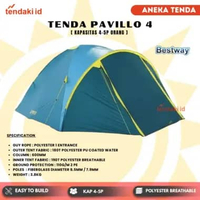 SKY - Tenda Tendaki Borneo 4 | Moluccas 4 | Tenda Compass 4P Kapasitas 4 orangTendaki Borneo 4 Doubl