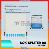 Pasif Splitter 1 8 SC UPC Passive Splitter BOX 1 8 SC UPC