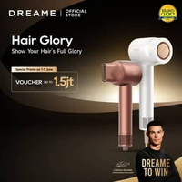 Dreame Hair Glory Hair Dryer Pengering Rambut | High-Speed 2 Mins Fast Drying | Perawatan Rambut den