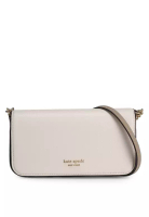 Kate Spade Devin 拼色翻蓋鍊條銀包 (cq)