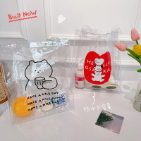 【Baby 童衣】任選 可愛小熊PVC透明果凍手提包 88607(共２款)