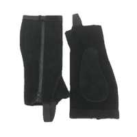 Horse Riding Chaps Half Chaps Suede Leather Equestrian Chaps Body Protector Equipment Genuine Suede 