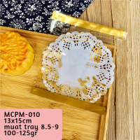 Plastik Mooncake Kue Bulan MCPM-010 100gram 125 gram isi 100pcs