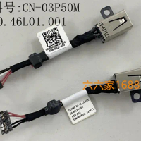 New Power Jack For Dell Inspiron 14 7000 14-7437 7437T P42G 3P50M 03P50M Charging Connector DC-IN Cable