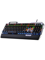 銀雕電競機械鍵盤鼠標套裝青軸黑軸臺式電腦筆記本游戲辦公有線