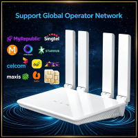 C300 Unlimited Data Modem 4G | WiFi Router CPE LTE dengan Kad SIM, Support Semua Telco Malaysia Lan