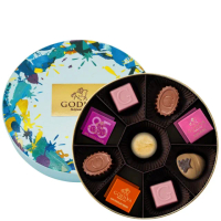 【GODIVA官方直營】歡聚系列綜合巧克力圓形禮盒12顆裝(生日禮、情人節、聖誕節)