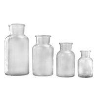 【MASTER】玻璃瓶 250ml 樣本瓶 氣體收集器 寬口瓶 廣口血清瓶 樣品瓶 5-CGB250(試劑瓶 磨砂瓶 廣口瓶)