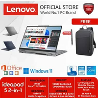 LENOVO IDEAPAD 5i 2-in-1 14IRH9 88ID 89ID 6DID INTEL CORE i5-13420H 16GB 512GB TOUCH WIN 11 HOME + O